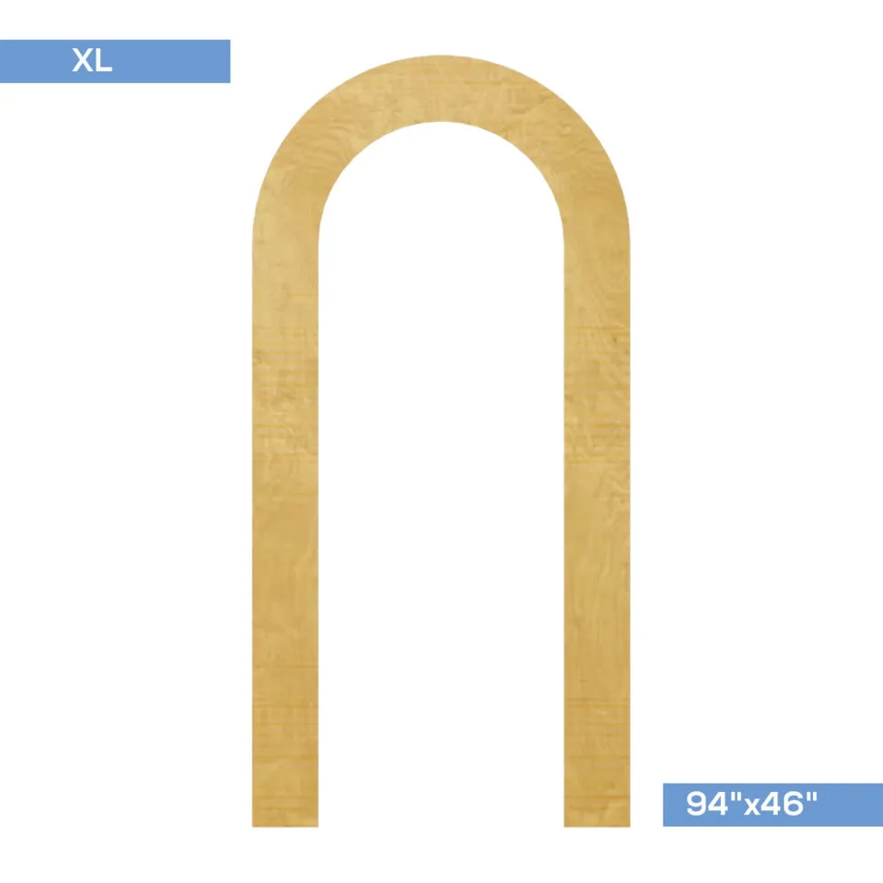 Collapsible 3D Curved Open Arch 3 Piece Set