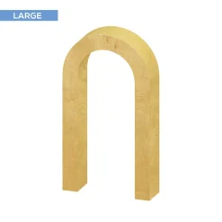 Collapsible 3D Curved Open Arch 3 Piece Set