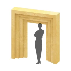 Collapsible 3D Eva Arch - 2 Piece Set