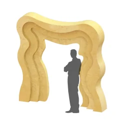 Collapsible 3D Isabella Arch - 8ft Tall