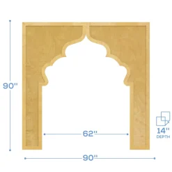 Collapsible 3D Jasmine Arch - 7.5ft Tall