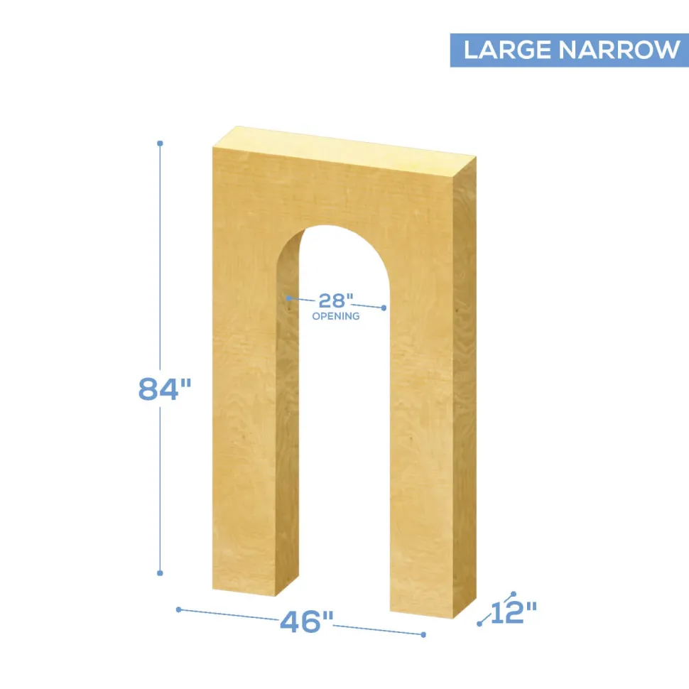 Collapsible 3D Rectangle Full Arch - Choose your Size!