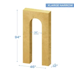Collapsible 3D Rectangle Full Arch - Choose your Size!