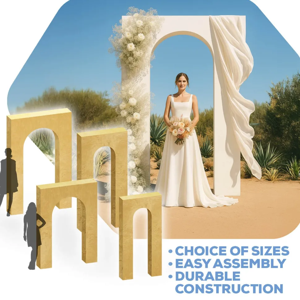 Collapsible 3D Rectangle Full Arch - Choose your Size!