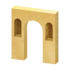 Collapsible 3D Rosalie Arch - 8ft Tall