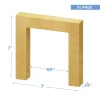 Collapsible 3D Square Open Arch - Size Options