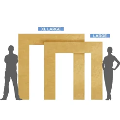 Collapsible 3D Square Open Arch - Set of 2 Arches!
