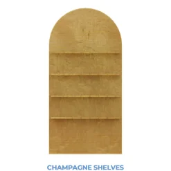 Collapsible Full Arch Interchangeable Shelf Chiara Wall - 80