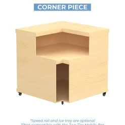 Collapsible Modular Two Tier Bar - Designed in Layout Sets