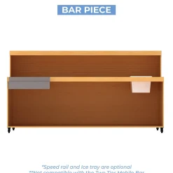 Collapsible Modular Two Tier Bar - Designed in Layout Sets