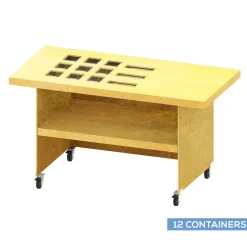 Collapsible Oversized Charcuterie Bar - 44"H x 60"W