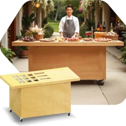 Collapsible Oversized Charcuterie Bar - 44
