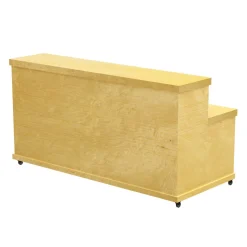 Collapsible 2 Tier Mobile Bar with Base - Choose your Size!