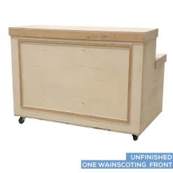 Collapsible 2 Tier Mobile Bar with Base - Choose your Size!