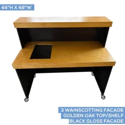 Collapsible Two Tier Mobile Bar - Choose your Size!