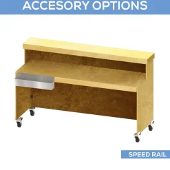 Collapsible Two Tier Mobile Bar - Choose your Size!