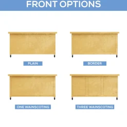 Collapsible U Shape Top with Base - Choose your Size!
