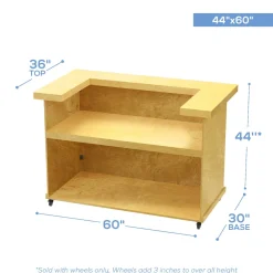 Collapsible U Shape Top with Base - Choose your Size!