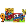 Comic Book Heroes Foam Core Birthday Backdrop Kit by PopScene™
