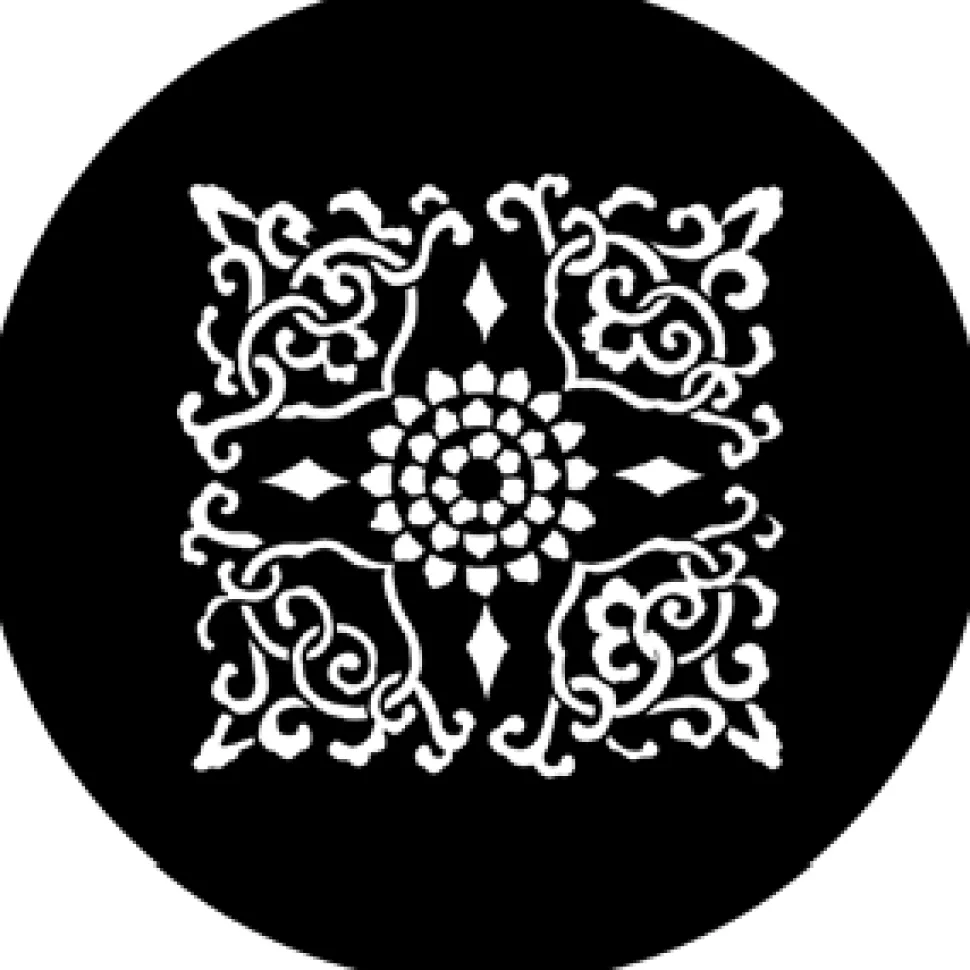 Compass Grill - Stock Gobo for Gobo Light Projectors - Choose your size!