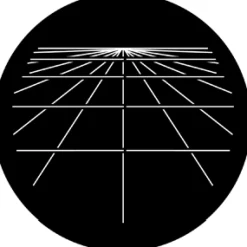 Computer Grid - Stock Gobo for Gobo Light Projectors - Choose your size!