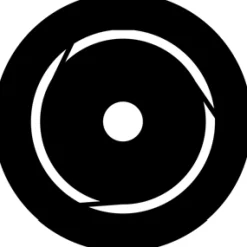 Cone & Spot - Stock Gobo for Gobo Light Projectors - Choose your size!