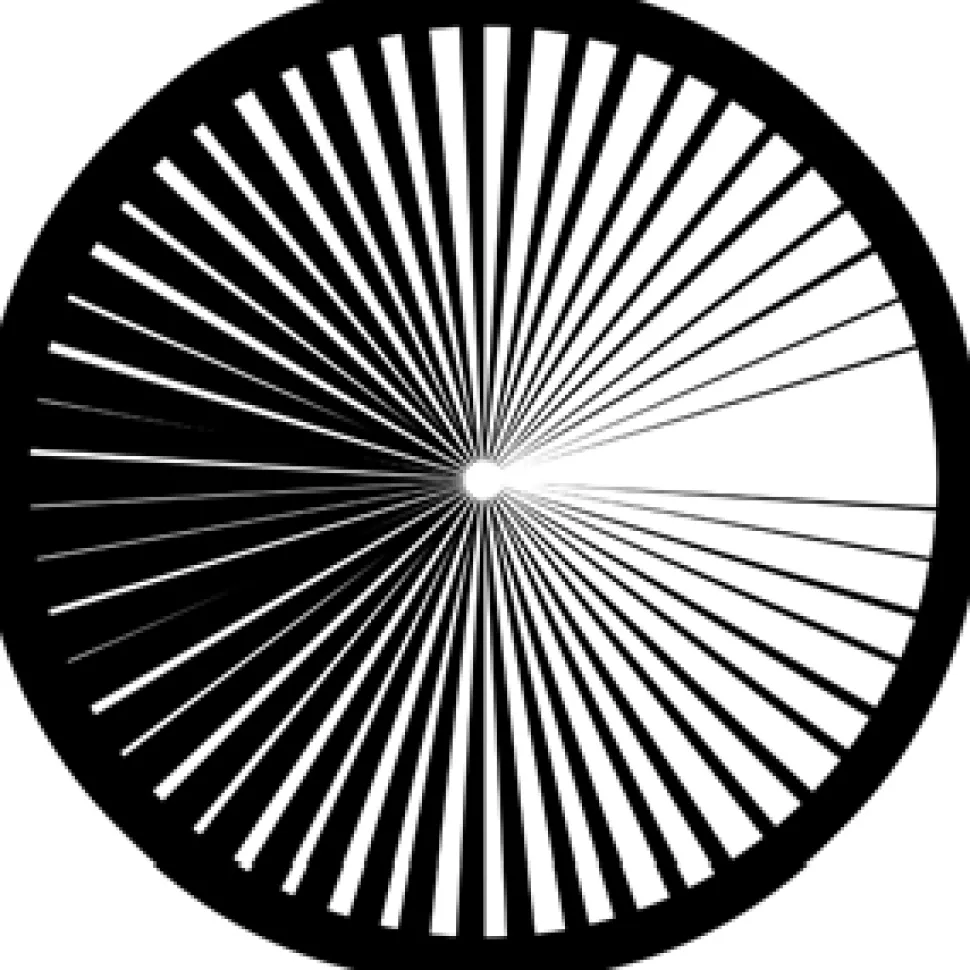 Contrast - Stock Gobo for Gobo Light Projectors - Choose your size!