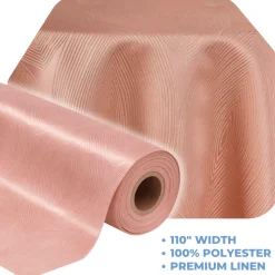 Coral Sombra by the Yard - 110" Width