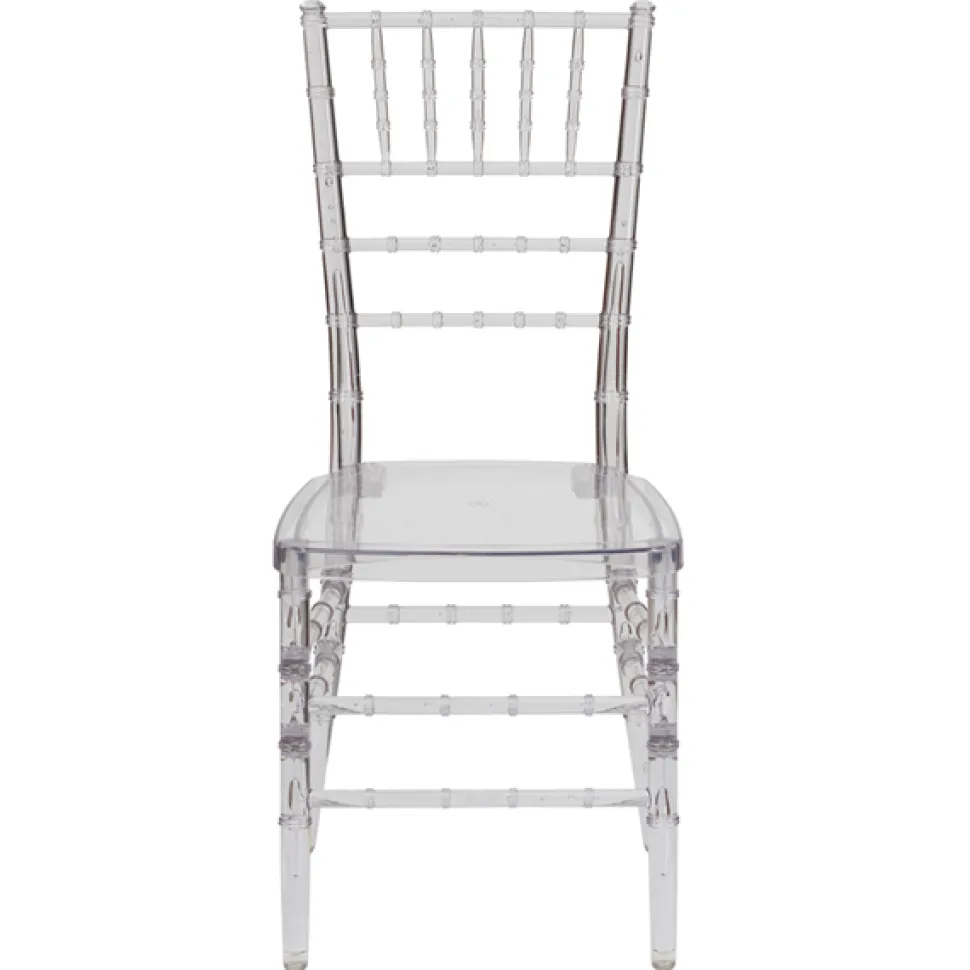 Crystal EnvyChair™ Elegant Resin Chiavari Chair - Ice