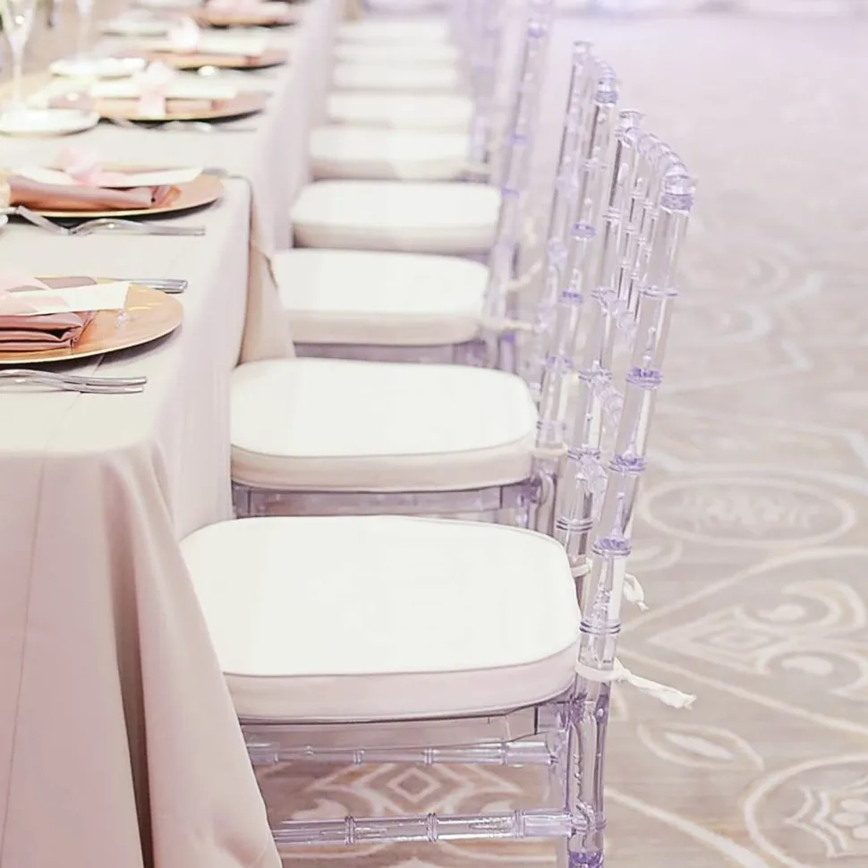 Crystal EnvyChair™ Elegant Resin Chiavari Chair - Ice