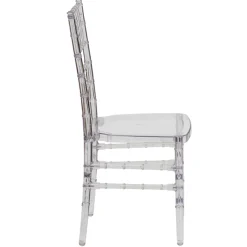 Crystal EnvyChair™ Elegant Resin Chiavari Chair - Ice