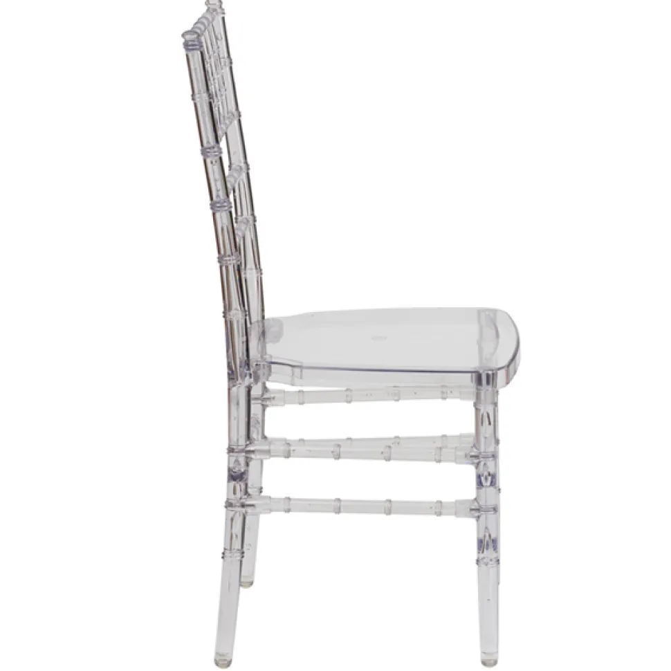 Crystal EnvyChair™ Elegant Resin Chiavari Chair - Ice