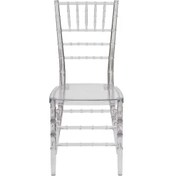 Crystal EnvyChair™ Elegant Resin Chiavari Chair - Ice