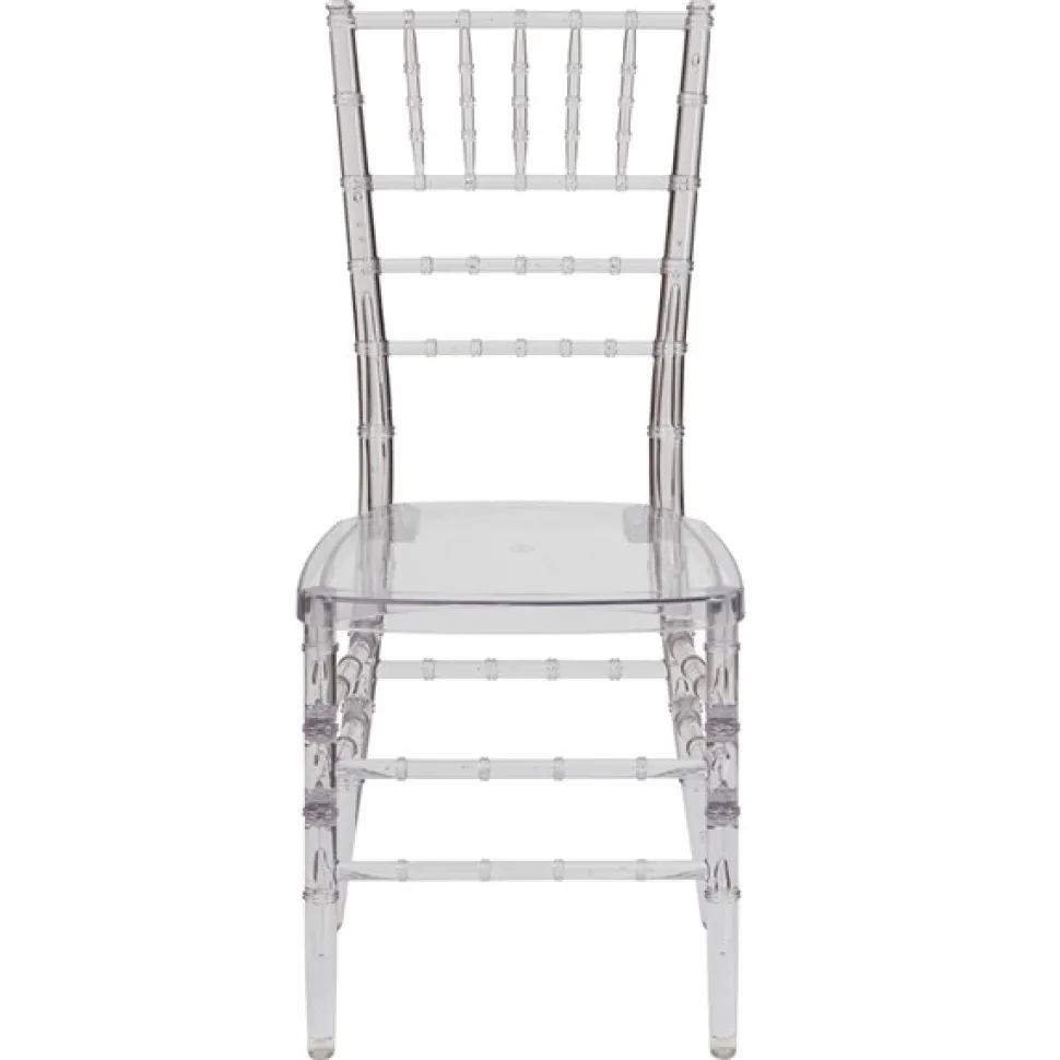 Crystal EnvyChair™ Elegant Resin Chiavari Chair - Ice