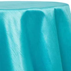 Curacao - Shantung Satin “Capri” Tablecloth - Many Size Options