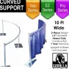 Curved Drape Support (3-Piece Set)