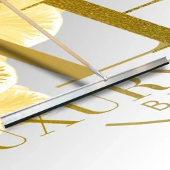 Dance Floor Wrap Pro Aluminum Felt Applicator Squeegee - 50"