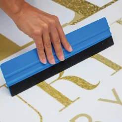 Dance Floor Wrap PVC Felt Applicator Squeegee - 12"
