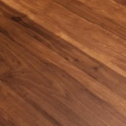 Dark Maple Snaplock Dance Floor Set - Easy Assembly, Portable with Edging & Transport Cart! - 12" x 12" Tiles