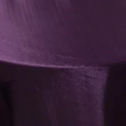 DARK PURPLE - Deco Satin Tablecloth by Eastern Mills - Size Options