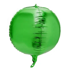 Decostar™ 16" 4D Sphere Mylar Balloon 1pc/bag - Green
