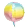 Decostar™ 16" 4D Sphere Mylar Balloon 24pc/bag - Multicolor