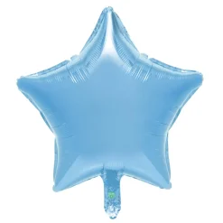 Decostar™ 18" Star Mylar Balloon 24pc/bag - Blue