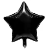 Decostar™ 18" Star Mylar Balloon 24pc/bag - Black