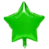 Decostar™ 18" Star Mylar Balloon 24pc/bag - Green