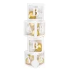 Decostar™ Baby Shower Balloon Box Kit - Gold