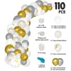 Decostar™ Balloon Garland Set 16ft - White
