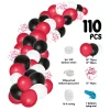 Decostar™ Balloon Garland Set 16ft - Red