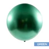 Decostar™ Chrome Latex Balloon 36" 2pc/bag - Green