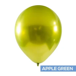 Decostar™ Chrome Latex Balloon 10" 50pc/bag - Apple Green